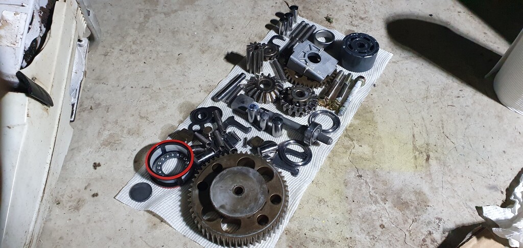 parts for rebuilding a mower transaxle